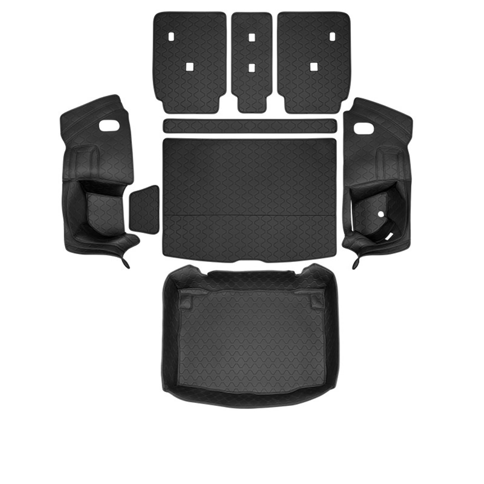 Car Trunk Liner Benutzerdefinierte Kofferraummatte Wasserdicht Anti-Rutsch-Passform Für Mini Cooper U25 2024 Kofferraumschutz Kofferraum Schutzmatte(H) von RVIFY