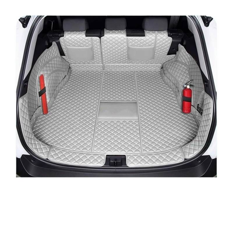 Car Trunk Liner Fit Für Toyota RAV4 2024 2025 Zubehör Kraftstoff PHEV Vollständige Abdeckung Cargo Liner Auto Innen Modifikation Kofferraum Schutzmatte(Full Gray,Hybrid) von RVIFY