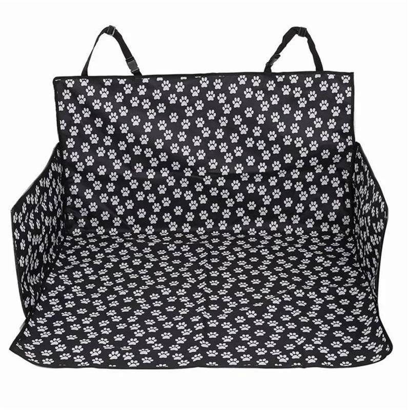 Car Trunk Liner Hunde-Kofferraumabdeckung, rutschfest, wasserdicht, Kratzfest, reißfest, Kofferraumabdeckung, Matte, Reise, universell Kofferraum Schutzmatte(Dog paw Pattern) von RVIFY