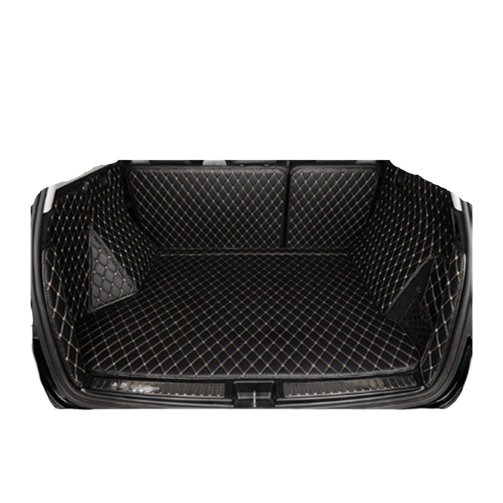 Car Trunk Liner Kofferraummatte Fit für BMW 3 G21 Touring 2019 2020 2021 2022 Autozubehör Boot-Pads Cargo-Liner Kofferraum Schutzmatte(Black with beige) von RVIFY