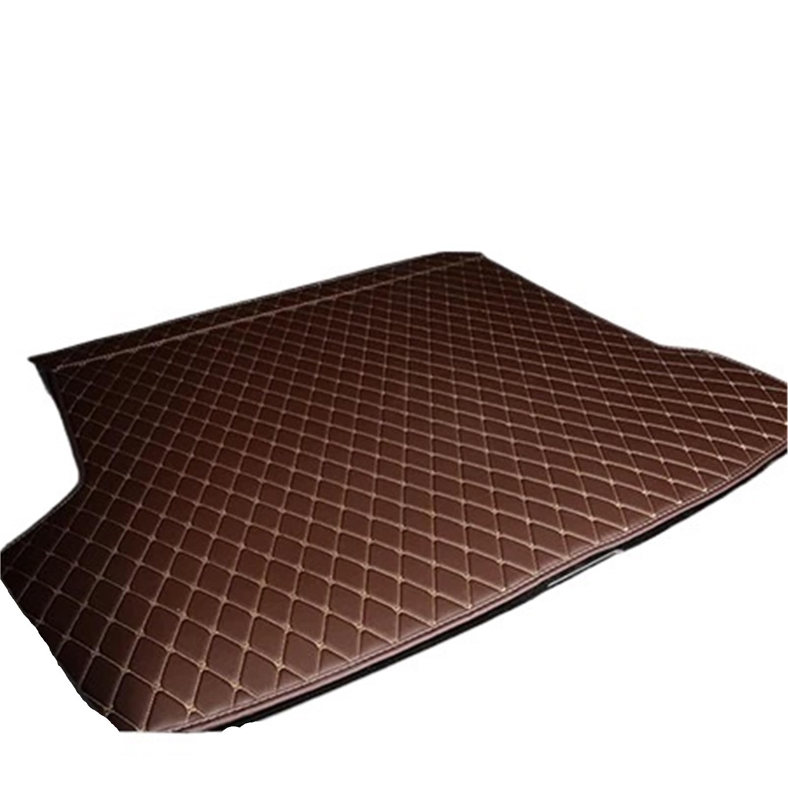 Car Trunk Liner Kofferraummatten passend für Mercedes Benz R 350 W251 6 Sitze 2017–2006, wasserdichte Kofferraumteppiche, Cargo-Liner-Matte Kofferraum Schutzmatte(Half Set Brown) von RVIFY