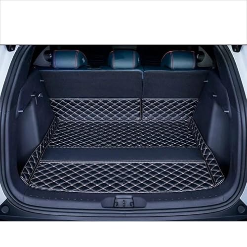 Car Trunk Liner Passend für BYD Atto 3 Yuan 2023 2024 2025, Kofferraummatte für den Kofferraum, Laderaumwanne, Kofferraumboden, Teppich Kofferraum Schutzmatte(A) von RVIFY