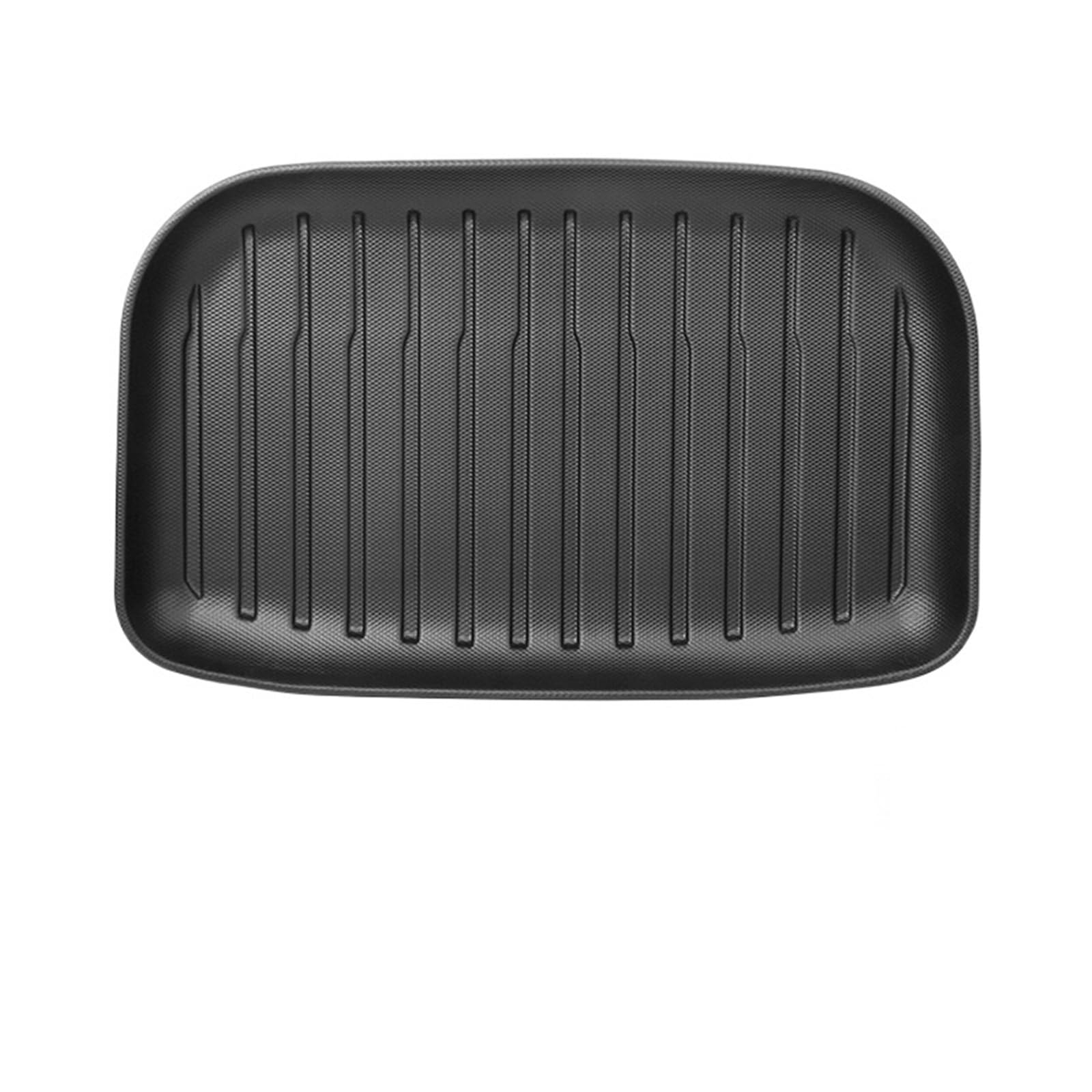 Car Trunk Liner Passend für Tesla Model Y/3 2019–2023, vollständige Abdeckung, Kofferraummatten aus TPE, Schutzpolster für die Rücksitzlehne Kofferraum Schutzmatte(E) von RVIFY