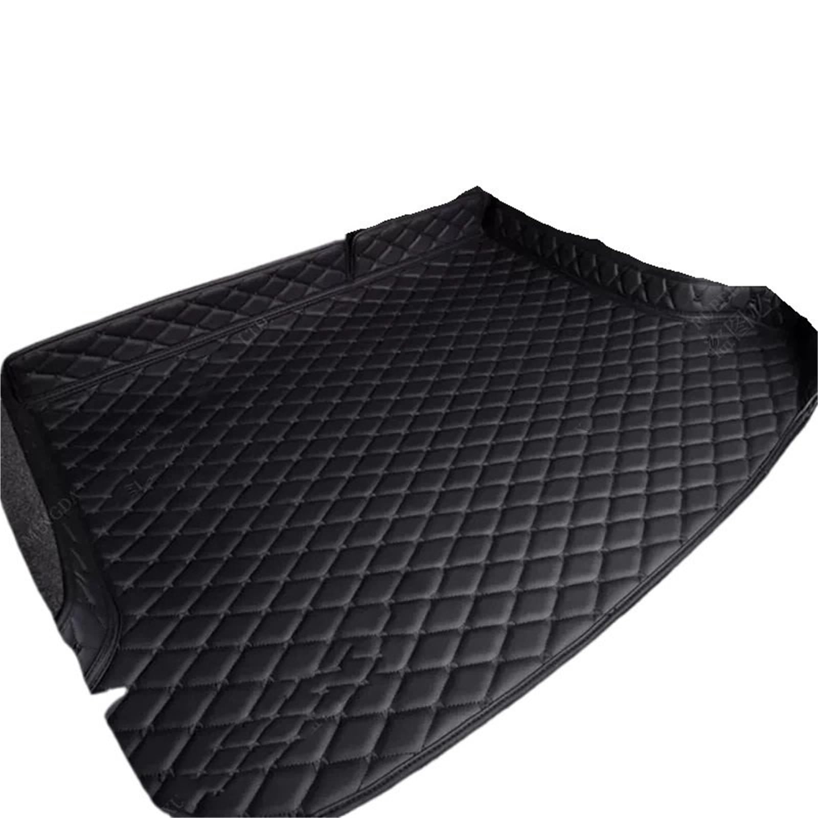 Car Trunk Liner Passend für Volvo XC60 2018 2019 2020 2021 2022 2023 2024 2025 Kofferraummatte Custom Waterproof Cargo Liner Kofferraum Schutzmatte(Black-Black) von RVIFY