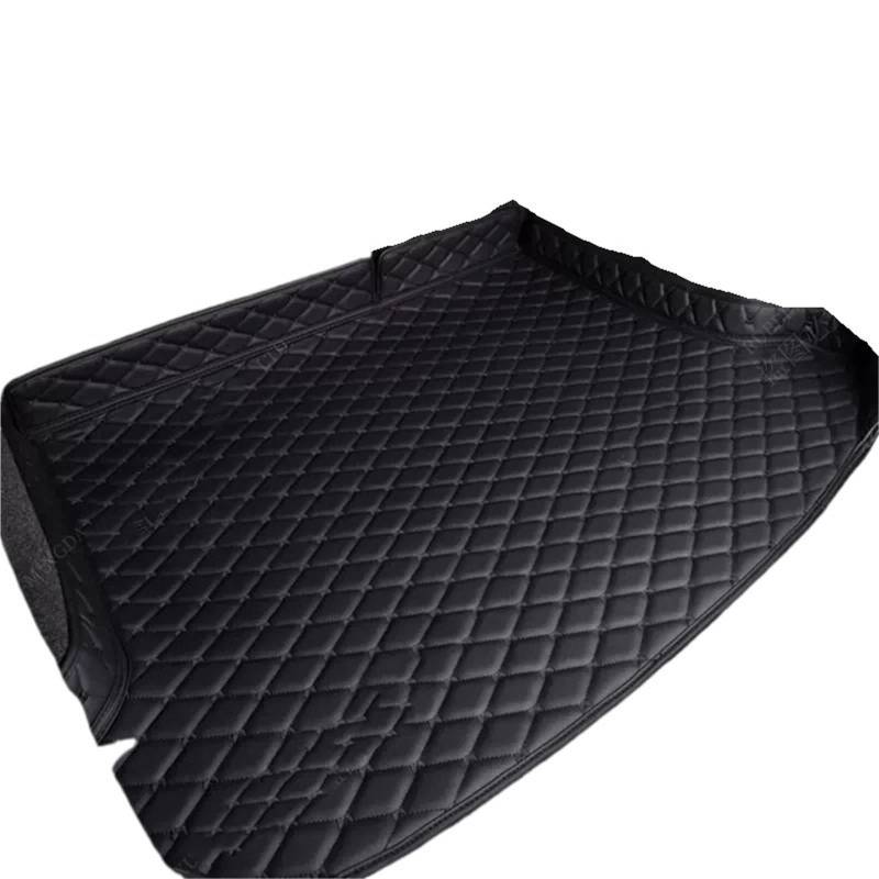 Car Trunk Liner Passend für Volvo XC60 2018 2019 2020 2021 2022 2023 2024 2025 Kofferraummatte Custom Waterproof Cargo Liner Kofferraum Schutzmatte(Black-Black) von RVIFY