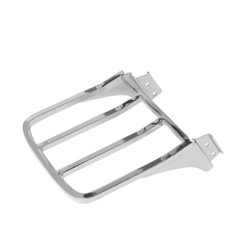 Gepäckträger Passend für Harley Sportster XL 04-17 Dyna 06-17 Softail 84-05 FLST FLSTC LSTC 06-17 Motorrad-Gepäckträger Hintersit Gepäckträger(Chrome) von RVIFY