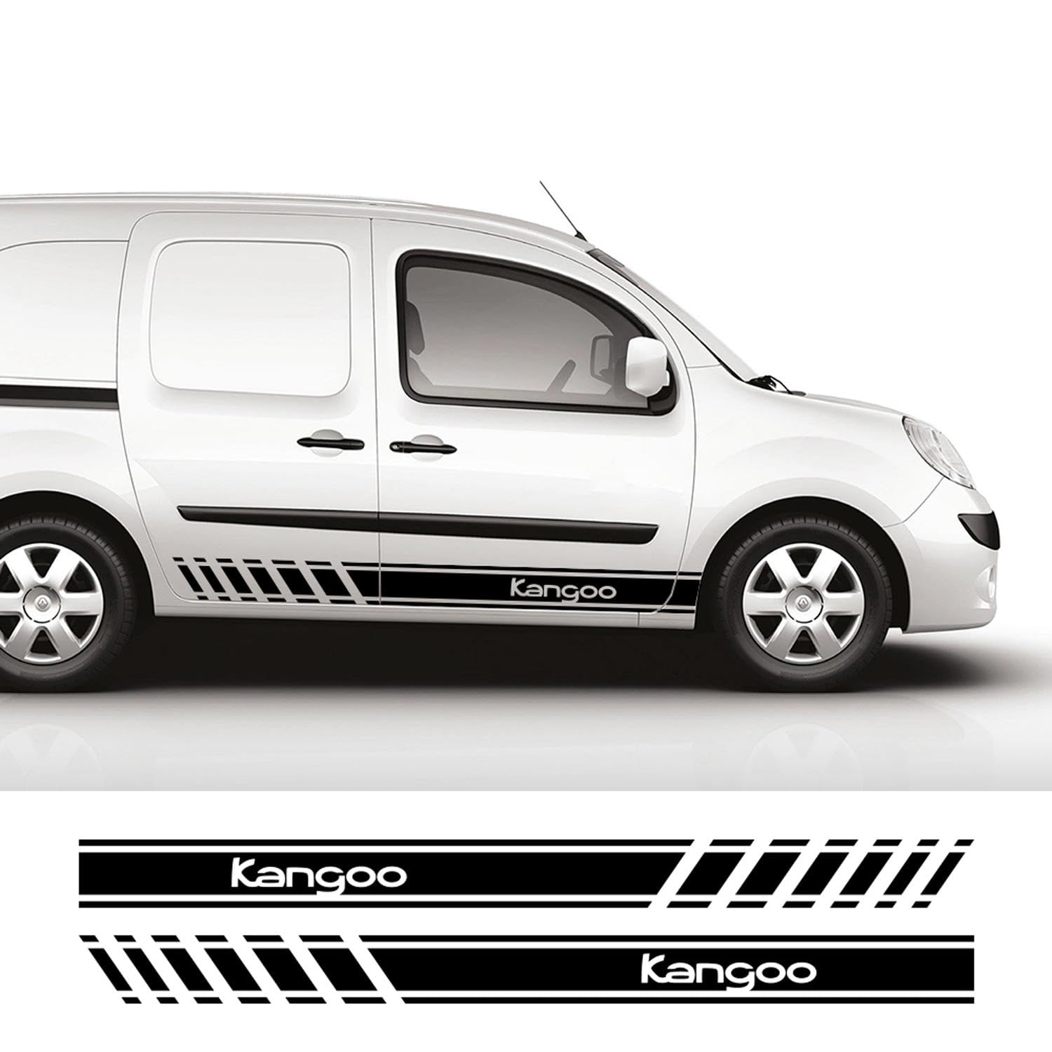 RWRAPS 2 Stück Autotüraufkleber Van Graphics Vinyl-Aufkleber, passend für Renault Kangoo 1 2 3 4x4 MK1 MK2 MK3 Tuning-Zubehör RWRAPS 2 Stück Autotüraufkleber Van Graphics Vinyl-Aufkleber, passend für Renault Kangoo 1 2 3 4x4 MK1 MK2 MK3 Tuning-Zubehör von RWRAPS
