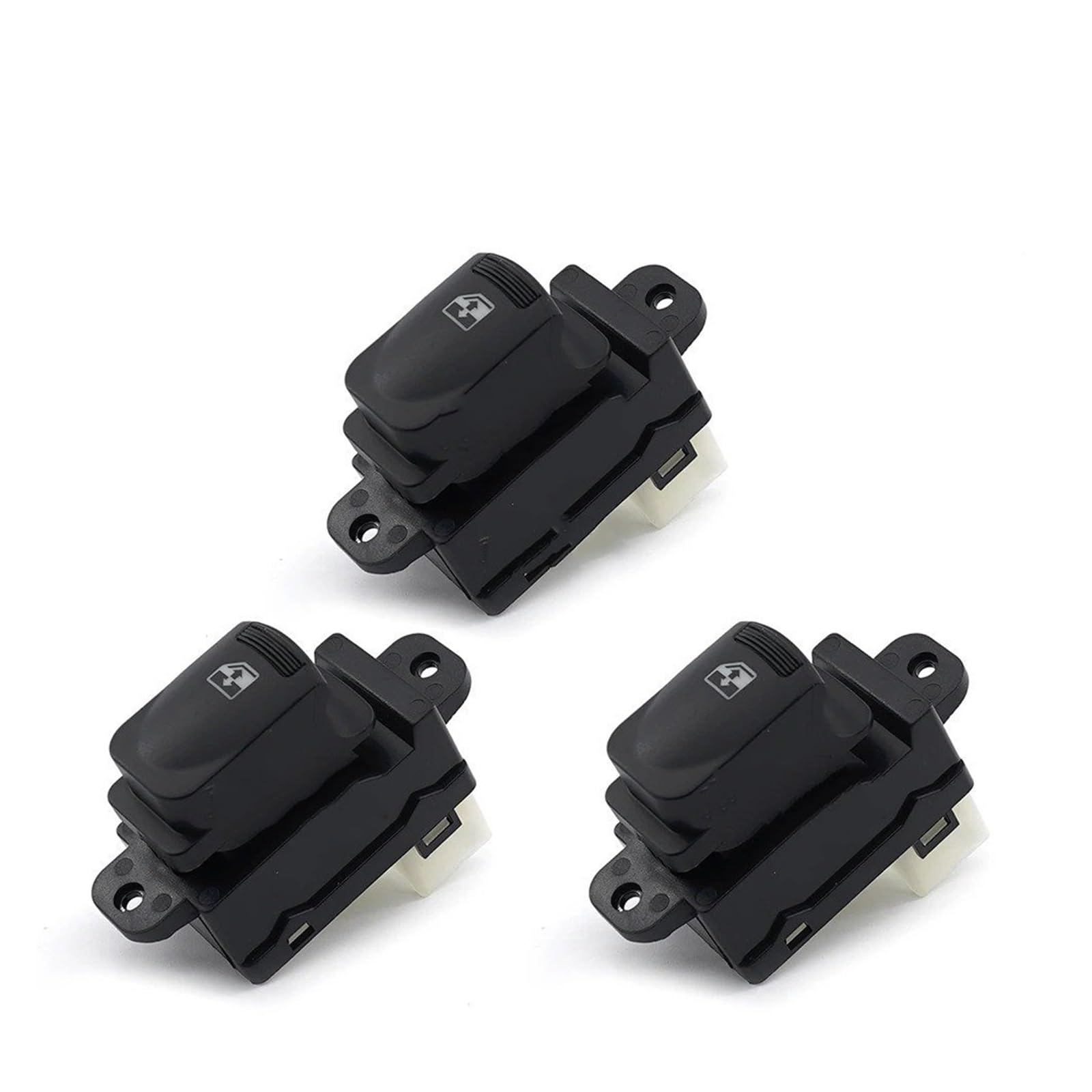 Fensterschalter 93570-1E110 93580-1E000 Für Accent 2007-2010 Auto Vorne Links LHD Power Fenster Switch Control Heber Taste Elektrische Fensterheber(3 Single Switchs) von RWRPQEDEXM