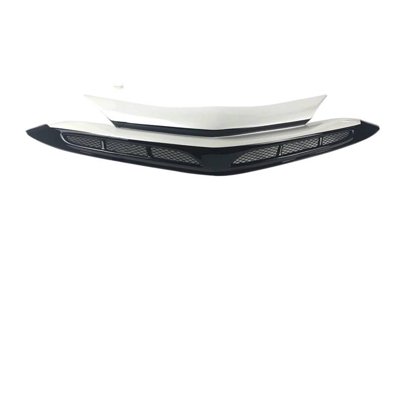 Kühlergrille Für CHR Für C-HR 2016-2018 2019 2020 2021 2022 Auto-Upgrade Fronteinlass Stoßstangengrill Racing Grill Hood Mesh Styling Kühlergrill Vorne(20-22 Black-White) von RWRPQEDEXM