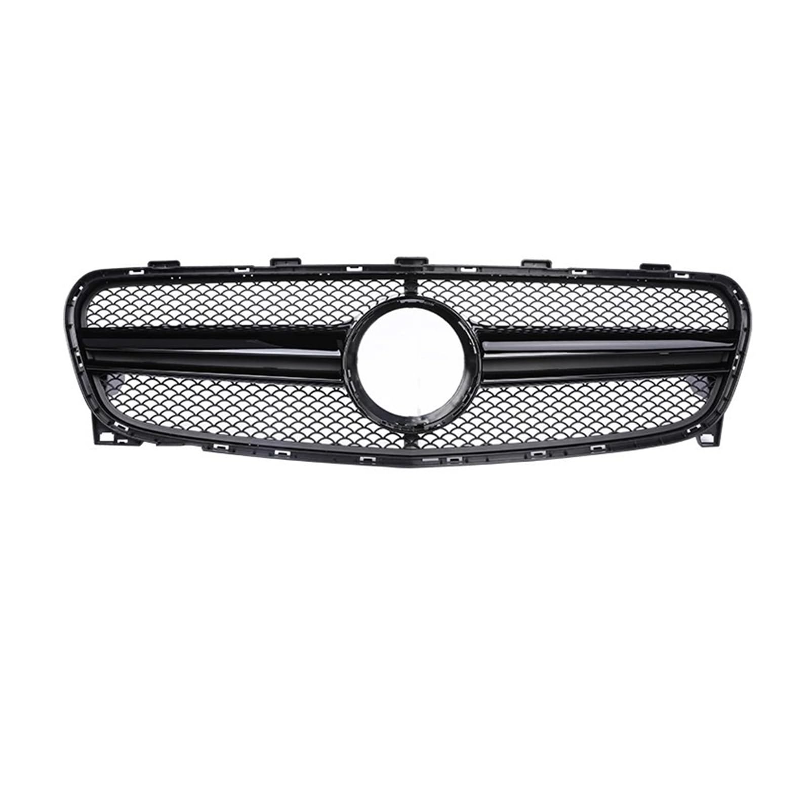 Kühlergrille Für X156 Für GLA Für GT Für Diamond Style GLA200 GLA250 GLA260 2014-2019 Autogrill Frontstoßstangengrill Zubehör Kühlergrill Vorne(17-19 A Black) von RWRPQEDEXM