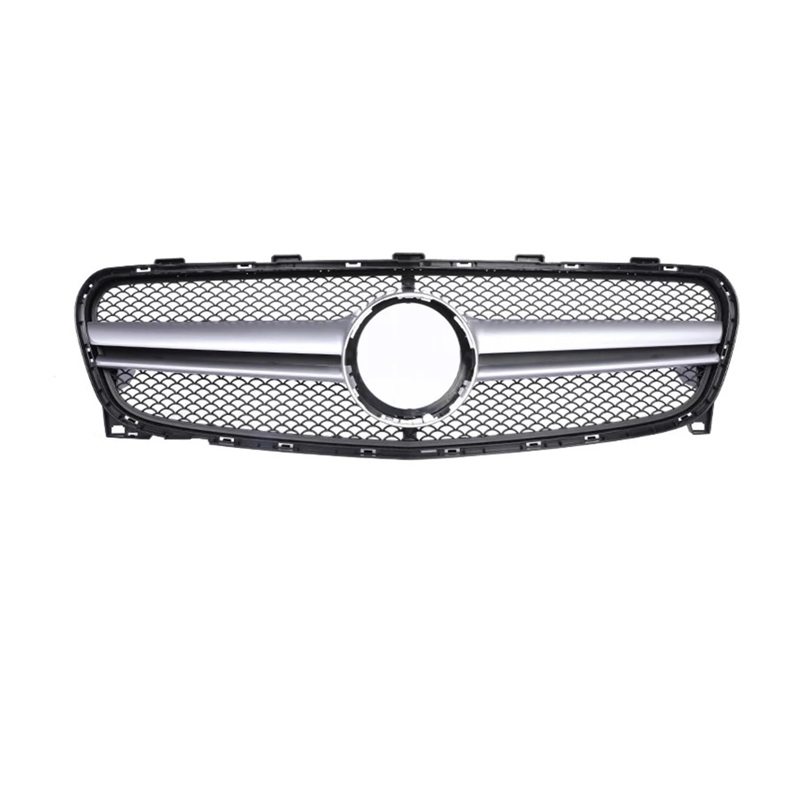 Kühlergrille Für X156 Für GLA Für GT Für Diamond Style GLA200 GLA250 GLA260 2014-2019 Autogrill Frontstoßstangengrill Zubehör Kühlergrill Vorne(17-19 A Sliver) von RWRPQEDEXM
