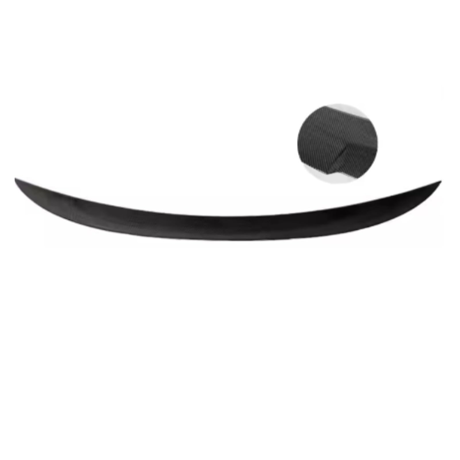 Spoiler Für 4er F32 F33 F36 PSM Für M4 MP Styling Heckklappe Kotflügel Spoiler Lippe Heck Auto Tuning Zubehör Flügel Lip(Print Pattern) von RWRPQEDEXM