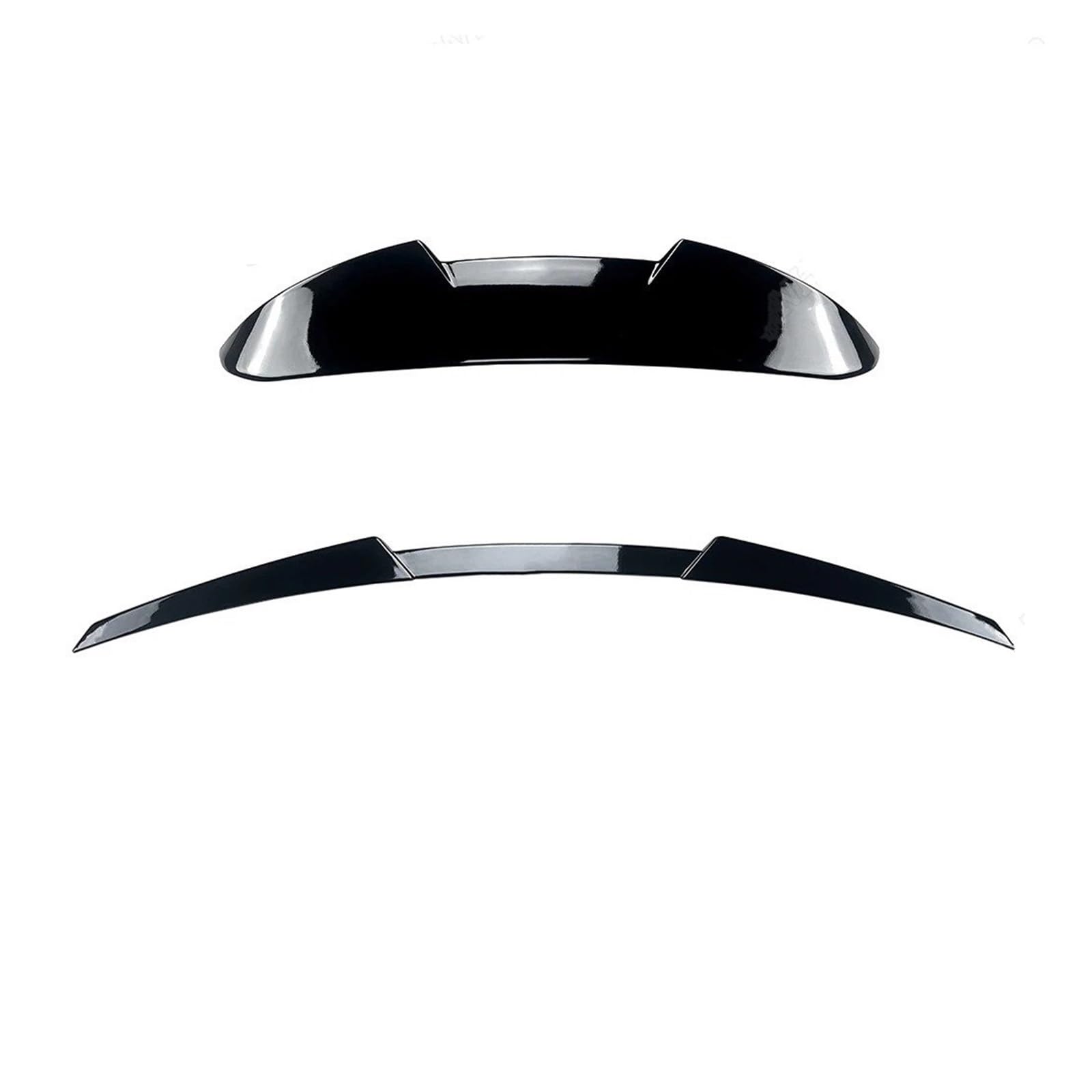 Spoiler Für C-Klasse S204 Für Touring C200 C300 Für AMG 2008-2014 Auto Heckklappe Dach Und Mittelspoiler Trim Heckflügel Flügel Lip(Top Wing Middle tai) von RWRPQEDEXM