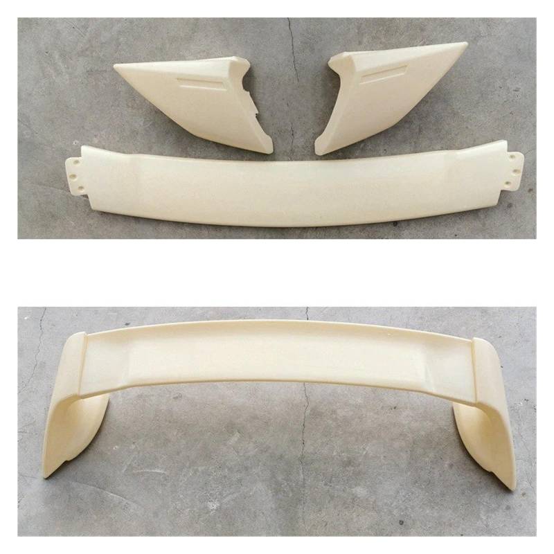 Spoiler Für Civic Für FD2 Spoiler 2006 2007 2008 2009 2010-2015 DREI Teile Auto Boot Abdeckung Hinten Flügel Flügel Lip(Clear) von RWRPQEDEXM
