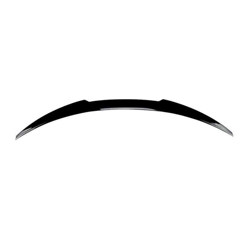 Spoiler Für E82 1er-Serie Für Coupé 118i 128i 135i 1M Für Coupé 2007-2013 Auto Heckklappe Spoiler Flügel Splitter Streifen Flügel Lip(Gloss Black) von RWRPQEDEXM
