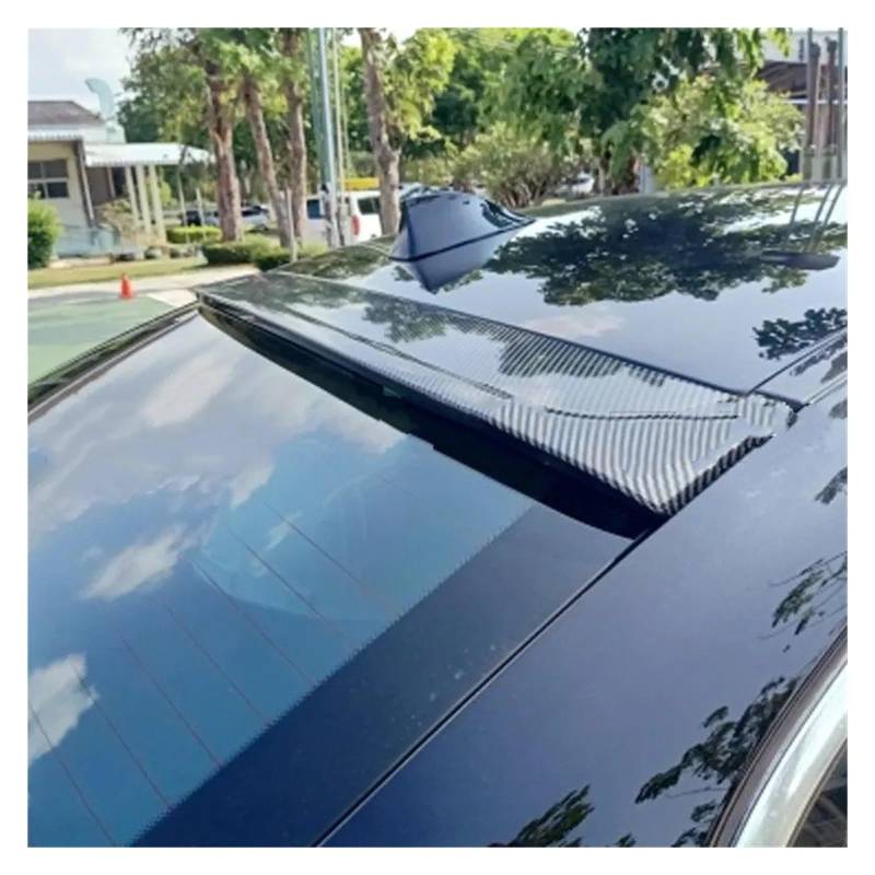 Spoiler Für F10 5 Series 528I 535I 550I Heckspoiler Flügel Kofferraumlippe Kofferraumabdeckung Auto Styling Flügel Lip(Carbon Fiber Pattern) von RWRPQEDEXM