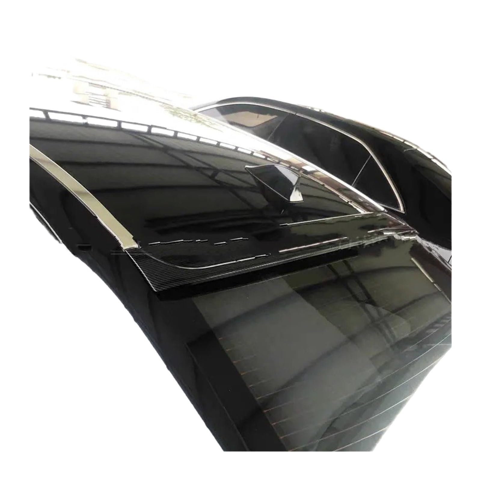 Spoiler Für F10 5 Series 528I 535I 550I Heckspoiler Flügel Kofferraumlippe Kofferraumabdeckung Auto Styling Flügel Lip(Glossy Black) von RWRPQEDEXM