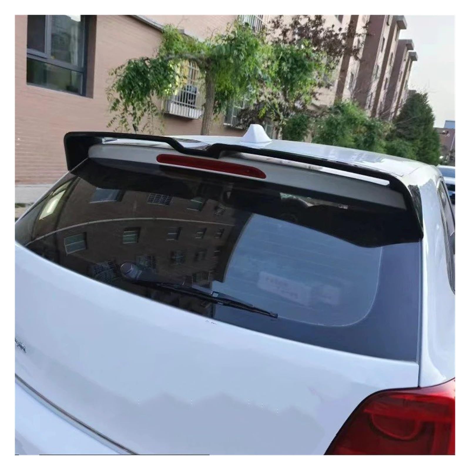 Spoiler Für Polo MK5 Für 6R 6C 2011-2018 Für Stil Heckflügel Dachspoiler Dach Heckbox Dekoriert Spoiler Flügel Lip(White) von RWRPQEDEXM