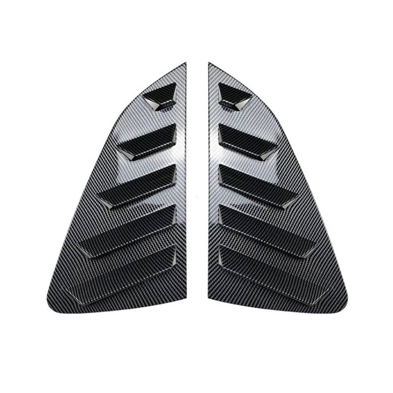 Spoiler Für Polo Mk6 Für GTI Für TGI Für TSI Für MPI 2017-2023 Auto Heckscheibenabdeckung Verkleidung Flügel Lip(Carbon Look) von RWRPQEDEXM