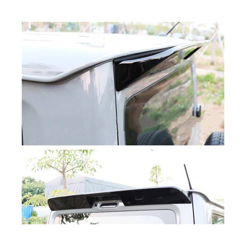 Spoiler Für Suzuki Für Jimny JB64 JB74 2019 2020 2021 2022 Heckspoiler Heckspoiler Kofferraumlippe Heckspoiler Auto Styling Flügel Lip(Glossy Black) von RWRPQEDEXM