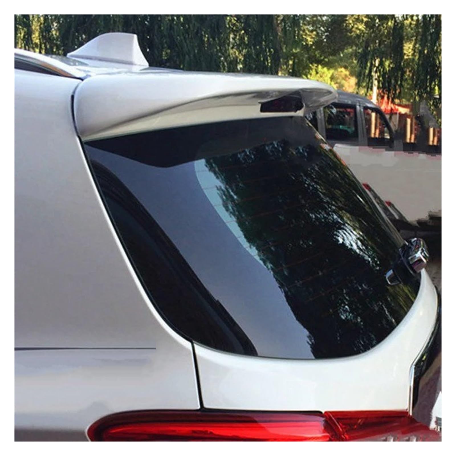 Spoiler Für Suzuki Für S-Cross 2014-2017 Spoiler Auto Heckflügel Für Swift Primer Farbe Heckspoiler Flügel Lip(ABS Bright Black) von RWRPQEDEXM