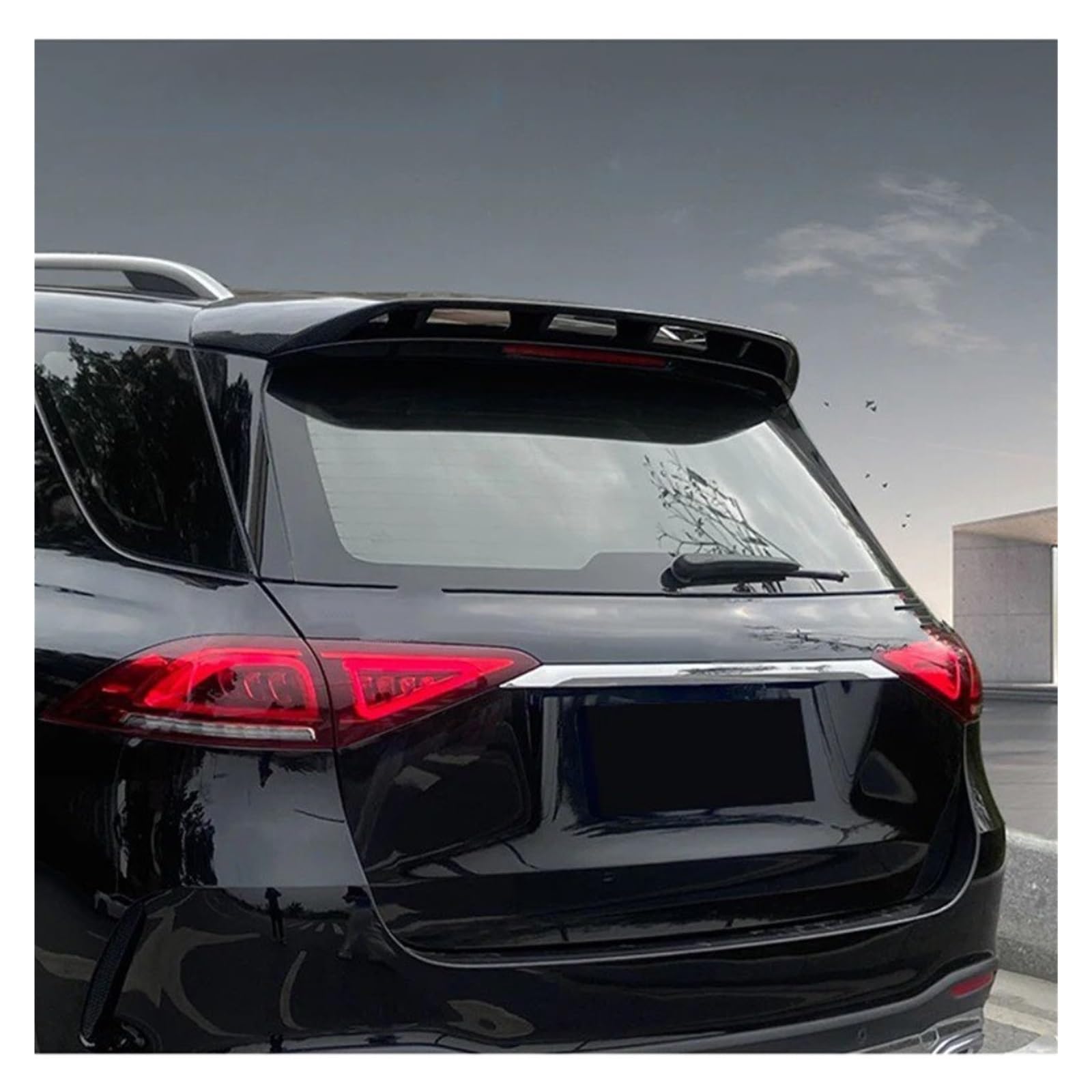 Spoiler Für W167 Für GLE Für ML-Klasse 2019 2020 Dachspoiler Heckspoiler Lip Spoiler Car Styling Flügel Lip(Unpainted Spoiler) von RWRPQEDEXM