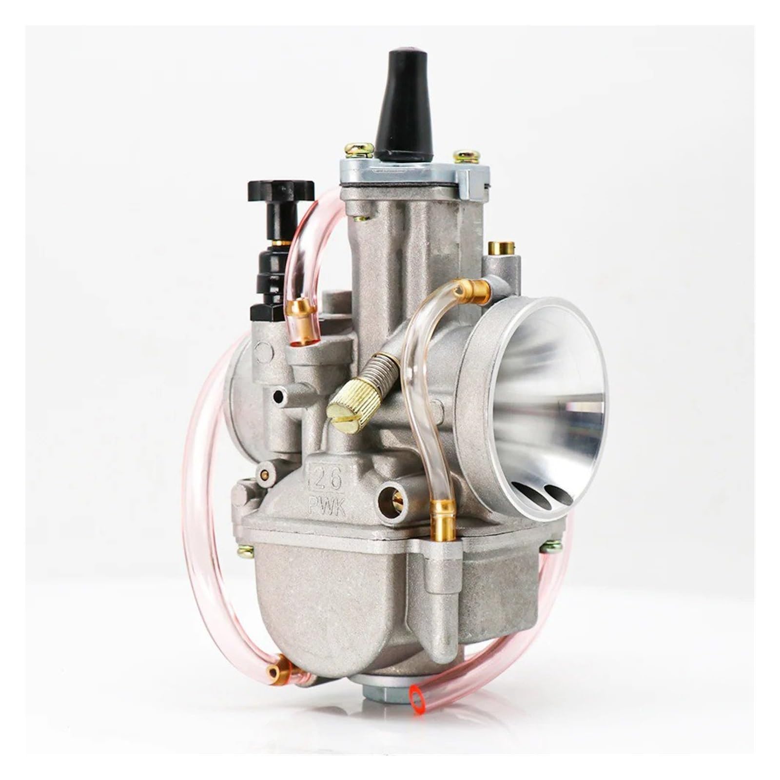 Vergaser Carburetor Motorradvergaser Vergaser Mit Luftfilter Dit Pit Bike Moped Für Keihin Für CB Für PWK 21 24 26 28 30 32 34 Mm 2/4T Vergaser Kit(26mm) von RWRPQEDEXM