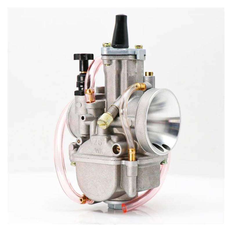 Vergaser Carburetor Motorradvergaser Vergaser Mit Luftfilter Dit Pit Bike Moped Für Keihin Für CB Für PWK 21 24 26 28 30 32 34 Mm 2/4T Vergaser Kit(26mm) von RWRPQEDEXM