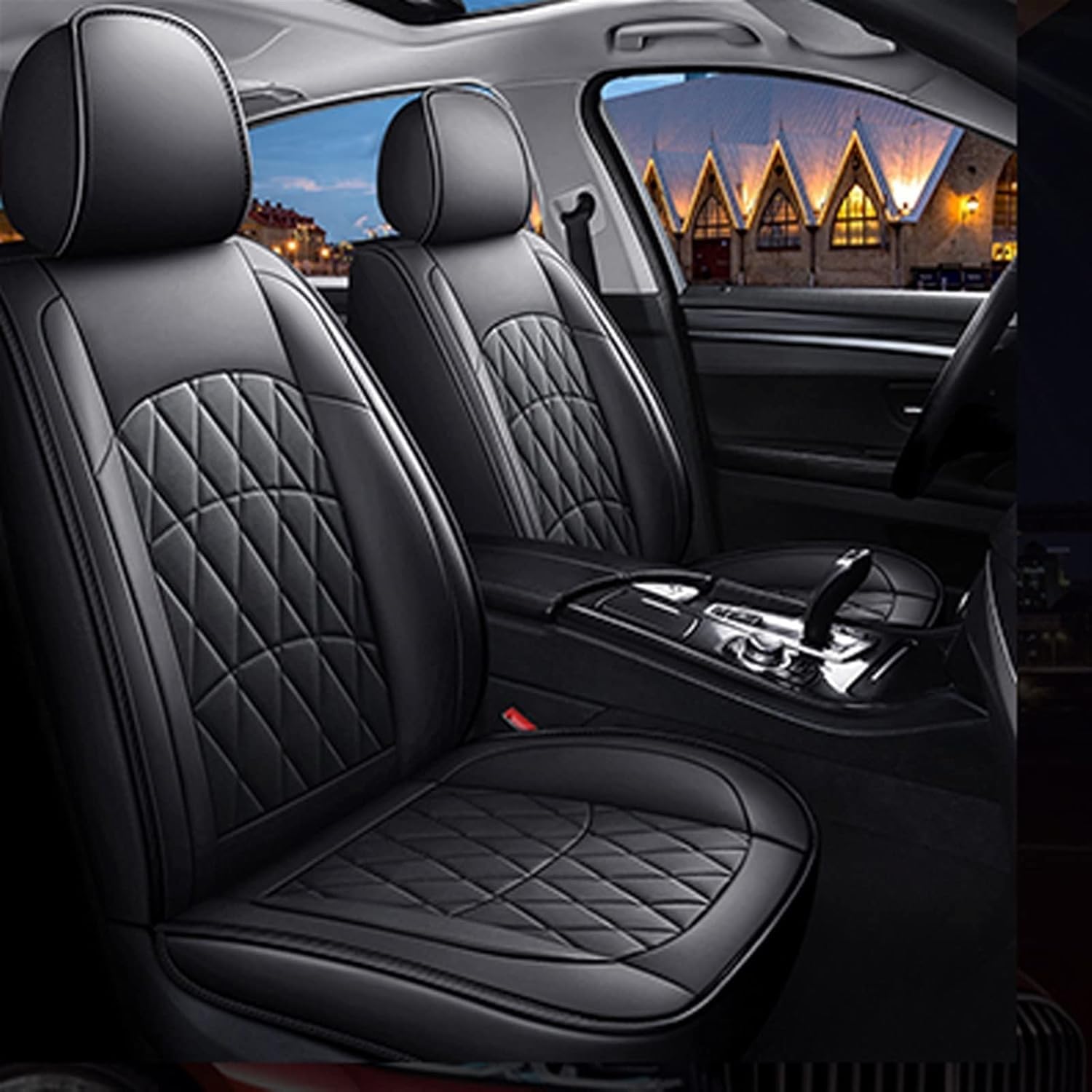 RWTECH Sitzbezüge Auto Autositzbezüge Universal Set für Land Rover Freelander 1 Getion 2004 2005 2006 Auto Zubehör, Schwarz RWTECH Sitzbezüge Auto Autositzbezüge Universal Set für Land Rover Freelander 1 Getion 2004 2005 2006 Auto Zubehör, Schwarz von RWTECH