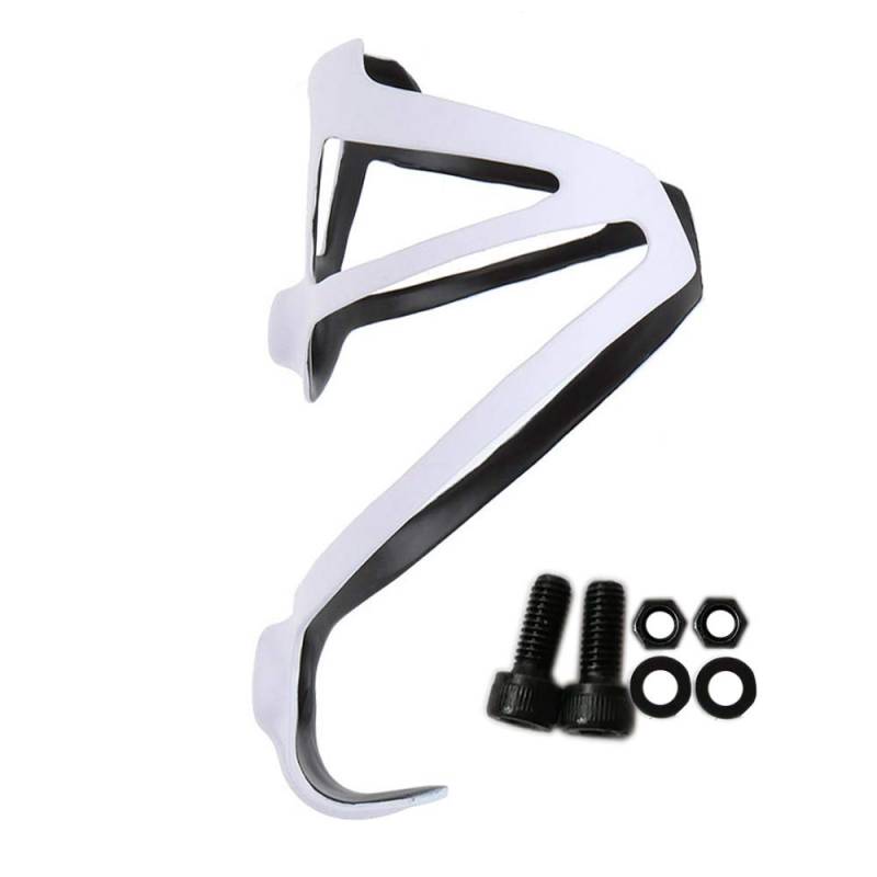 MTB flaschenhalter RXL SL Fahrrad Flaschenhalter Kohlefaser Wasserkäfighalter UD matt weiß Leichter Flaschenhalter Wasserflaschenhalter Carbon flaschenhalter-Fahrrad 20g von RXL SL