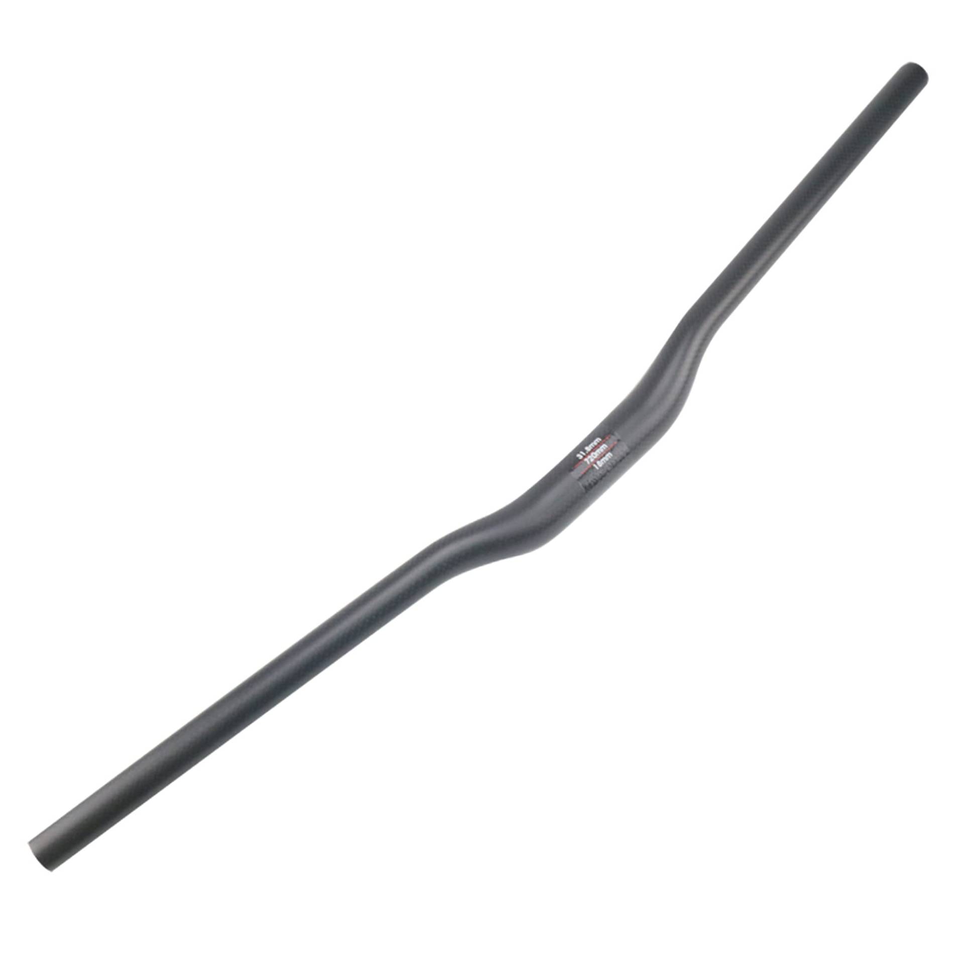 RXL SL Lenker Schwarz Lenker Carbon, MTB Lenker 680mm 3K Matte von RXL SL