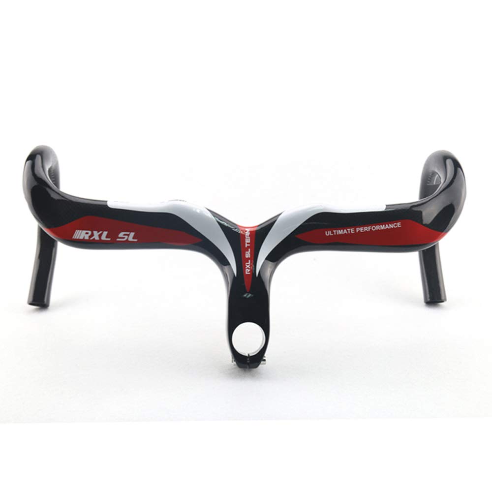 RXL SL carbon rennrad lenker 1-1/8" rot internes routing rennrad lenker drop bar 3K glänzend 420 * 90mm RXL SL carbon rennrad lenker 1-1/8" rot internes routing rennrad lenker drop bar 3K glänzend 420 * 90mm von RXL SL