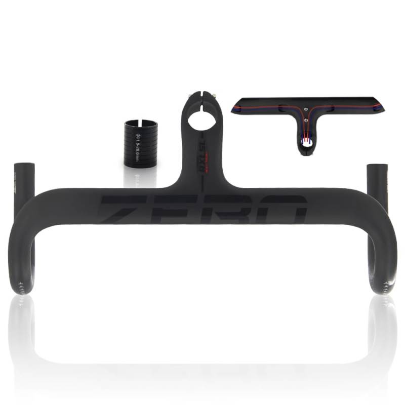 RXL SL rennrad lenker carbon 1-1/4"rennrad lenker drop bar integrierte carbon lenker 1-1/8"internes routing UD matt 400 * 100mm von RXL SL