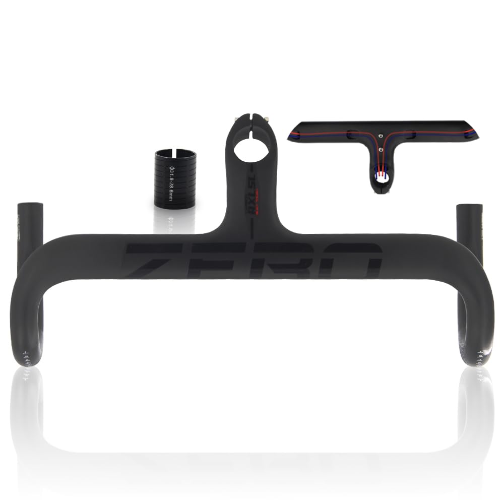 RXL SL 1-1/4"rennrad lenker integrierte carbon lenker 1-1/8"internes routing carbon drop lenker UD matt 400 * 110mm RXL SL 1-1/4"rennrad lenker integrierte carbon lenker 1-1/8"internes routing carbon drop lenker UD matt 400 * 110mm von RXL SL