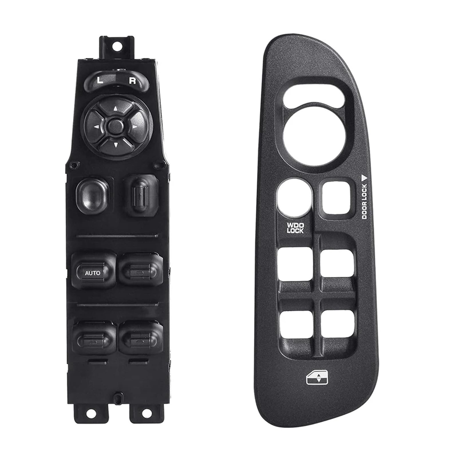 Fensterheber Knopf Für Dodge Für Ram 1500 Für Dakota Für Durango 2002 2003 2004 2005 2006-2008 Master Fahrerseite Fensterheber Schalter Und Lünette Panel 56049805AB Autofenster-Taste(1 Set.) von RXRJSU