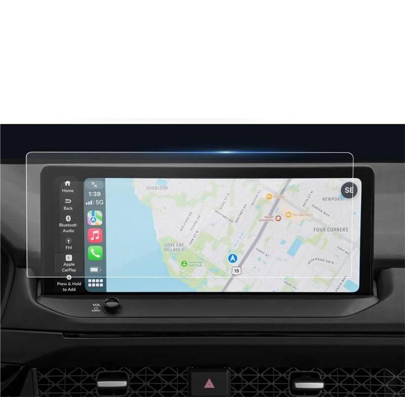 GPS-Navigations-Displayschutz Für Accord 2024 2023 12,3 Zoll LCD Touch Screen Navigation GPS Schutz Zubehör Gehärtetem Glas Film von RXRJSU