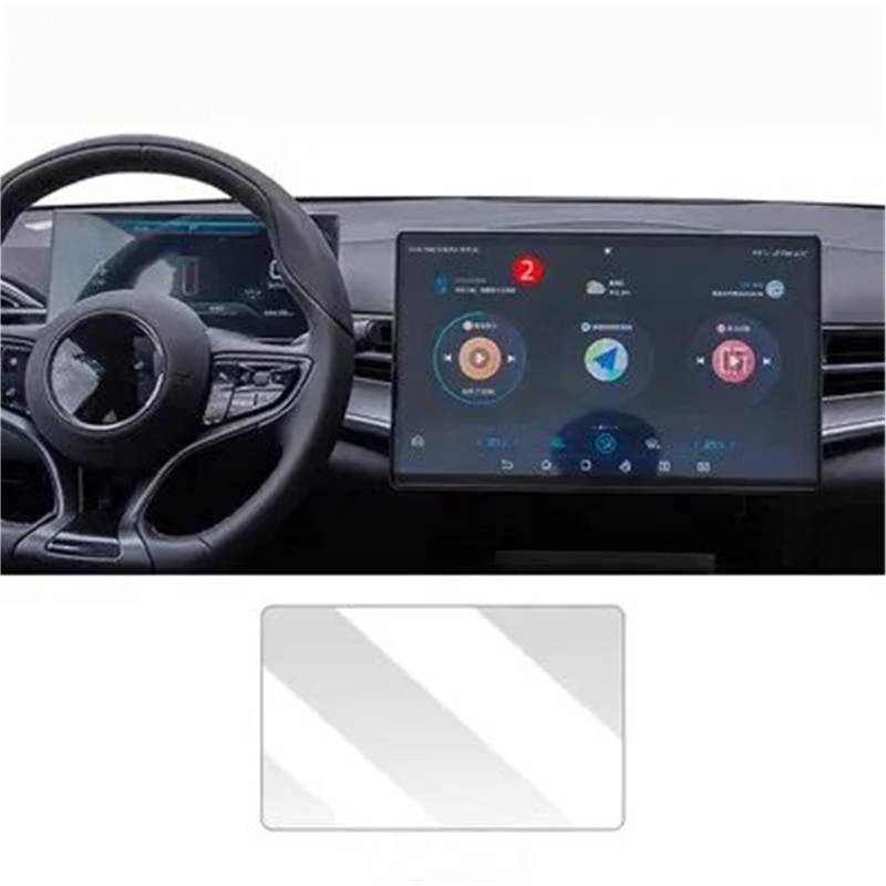 GPS-Navigations-Displayschutz Für BYD Für Dichtung 15,6 Zoll 2023 Auto GPS Navigation Schutz Film LCD Bildschirm Anti-Scratch Film Fitting Gehärtetem Glas Schutz(GPS 15.6 inch) von RXRJSU