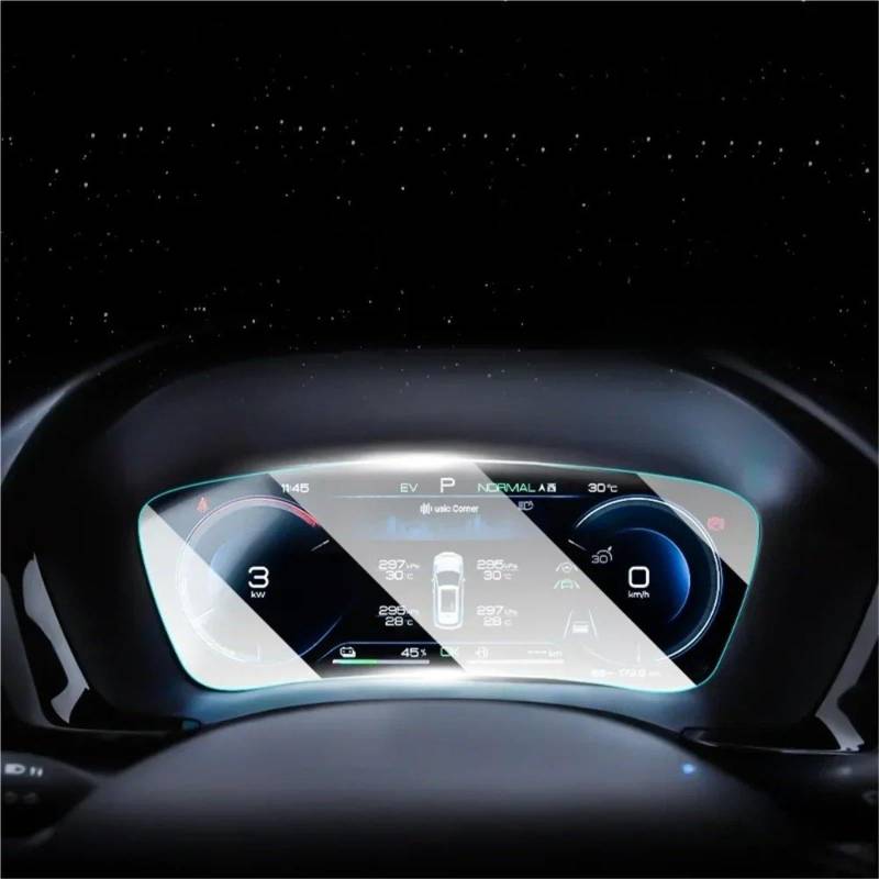 GPS-Navigations-Displayschutz Für BYD Für Song Für Plus DMi EV 2025 2024 Auto Innen Zubehör Navigation Bildschirm Gehärtetem Glas Schutz Film Anti-Scratch-Film(A) von RXRJSU