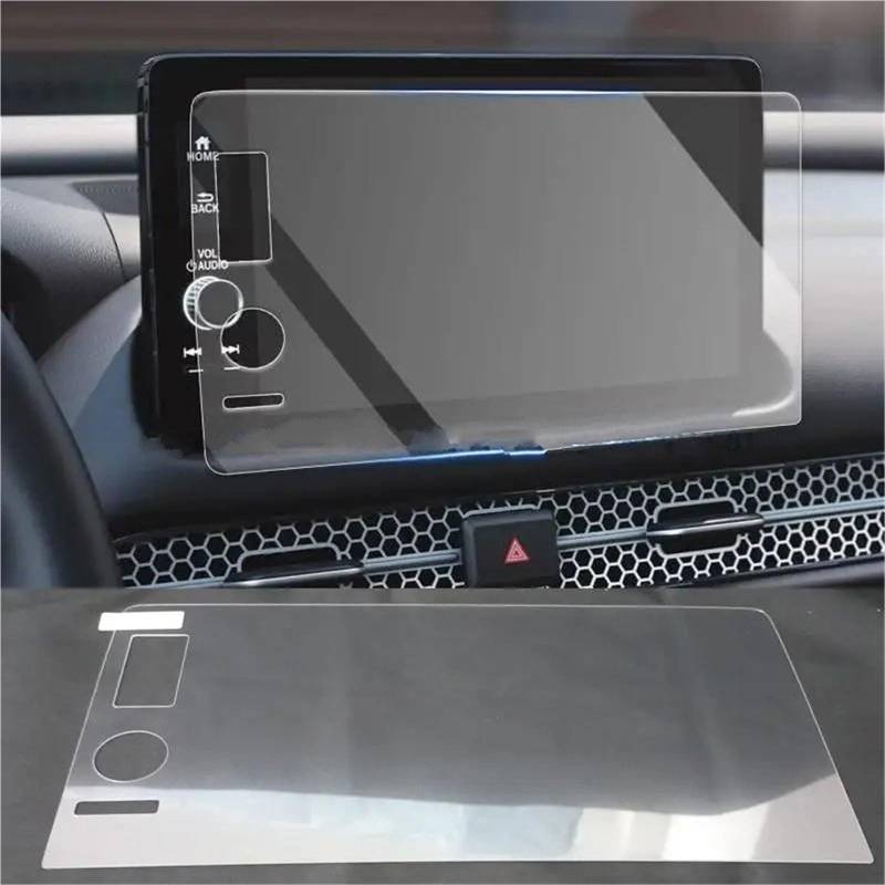 GPS-Navigations-Displayschutz Für CR-V 2023 Radio GPS Navigation Screen Protector Innen Zubehör Gehärtete Glas Film(9 inch) von RXRJSU