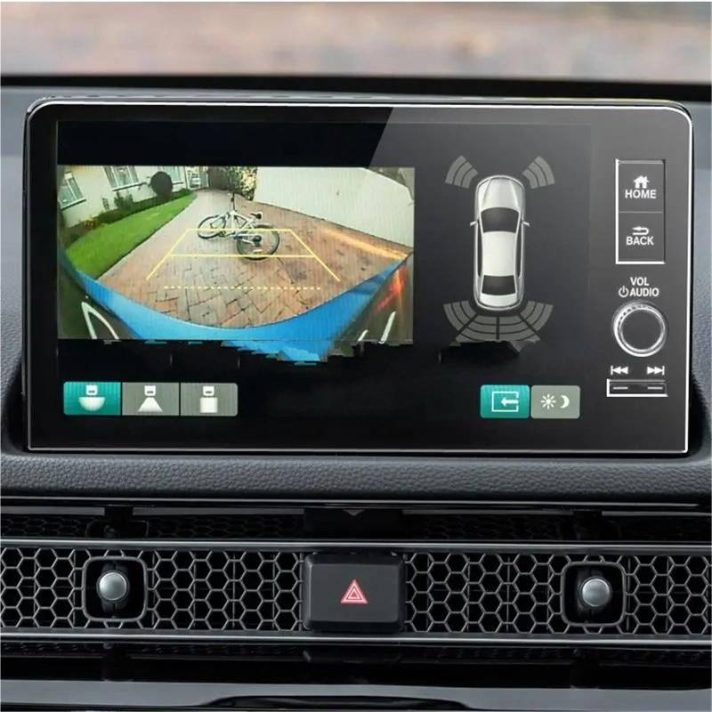 GPS-Navigations-Displayschutz Für CRV Für Civic Für HRV Für Pilot 9 Zoll 2023 2024 9 Zoll Auto Infotainment Radio GPS Navigation Gehärtetem Glas Screen Protector(Right Hand Drive) von RXRJSU