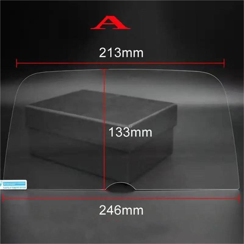 GPS-Navigations-Displayschutz Für Chevrolet Für Cavalier 2016 2017 2018 2019 2020 Für Trax Für Tracker 2020 2021 Für Onix 2021 Auto Navigation Screen Protector Film Zubehör(A) von RXRJSU