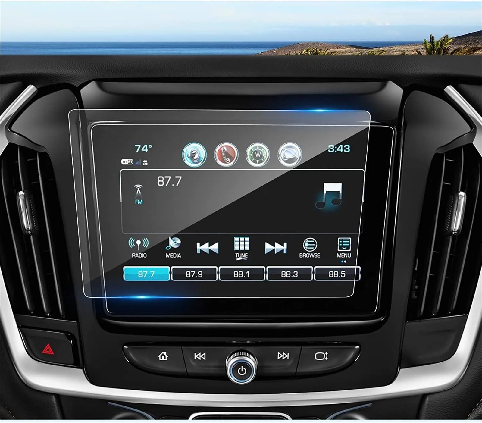 GPS-Navigations-Displayschutz Für Chevrolet Für Traverse 2018 2019 2020 2021 2022 2023 8 Zoll Auto LCD Navigation Gehärtetem Glas Touch Screen Schutz Film GPS-Navigations-Displayschutz Für Chevrolet Für Traverse 2018 2019 2020 2021 2022 2023 8 Zoll Auto LCD Navigation Gehärtetem Glas Touch Screen Schutz Film von RXRJSU