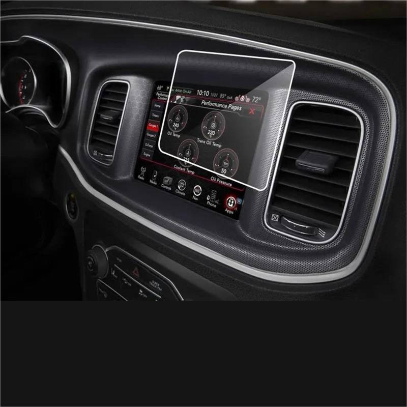 GPS-Navigations-Displayschutz Für Dodge Für Ladegerät 2015 2016 2017 2018 2019 Auto GPS Navigation Gehärtetes Glas Schutzfolie Auto Innen Zubehör Auto Displayschutzfolie von RXRJSU