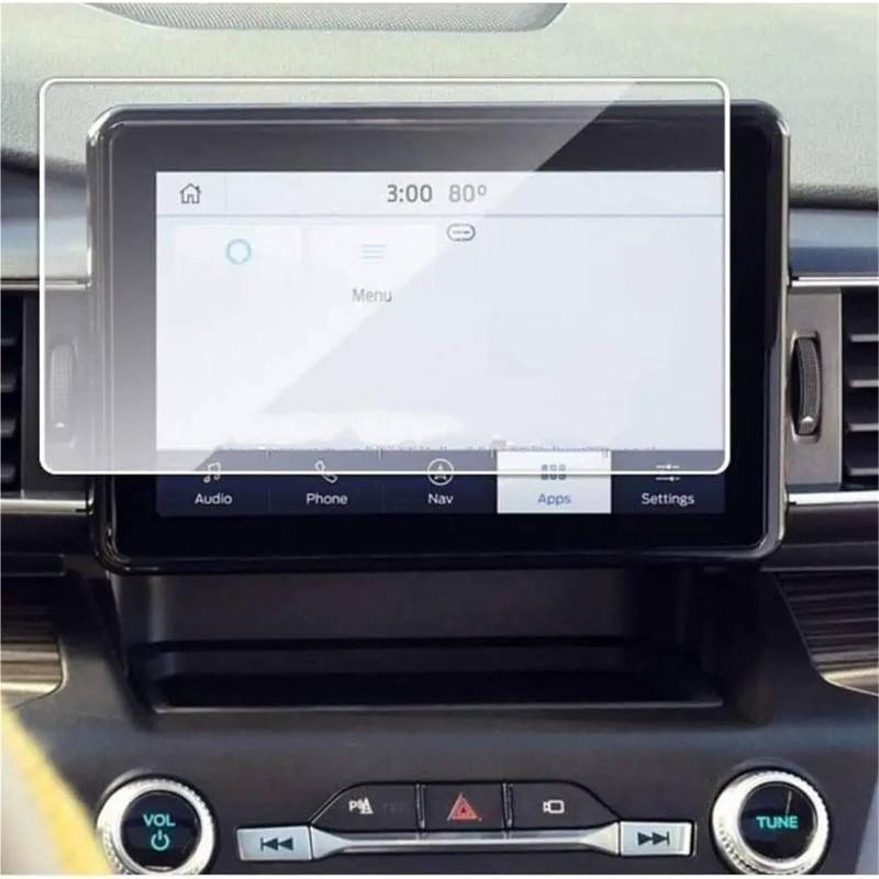 GPS-Navigations-Displayschutz Für Ford Für Explorer Für SYNC 3 2021 LCD Zentrum Bildschirm Display-schutzfolie 8 Zoll Auto GPS Navigation Schutz Film von RXRJSU