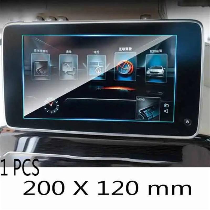 GPS-Navigations-Displayschutz Für G11 Für G12 Für Serie 7 2016 2017 2018 2019 2020 2021 GPS Navigation LCD Bildschirm Gehärtetem Glas Schutz Film Auto Innen Aufkleber(200X120mm) von RXRJSU