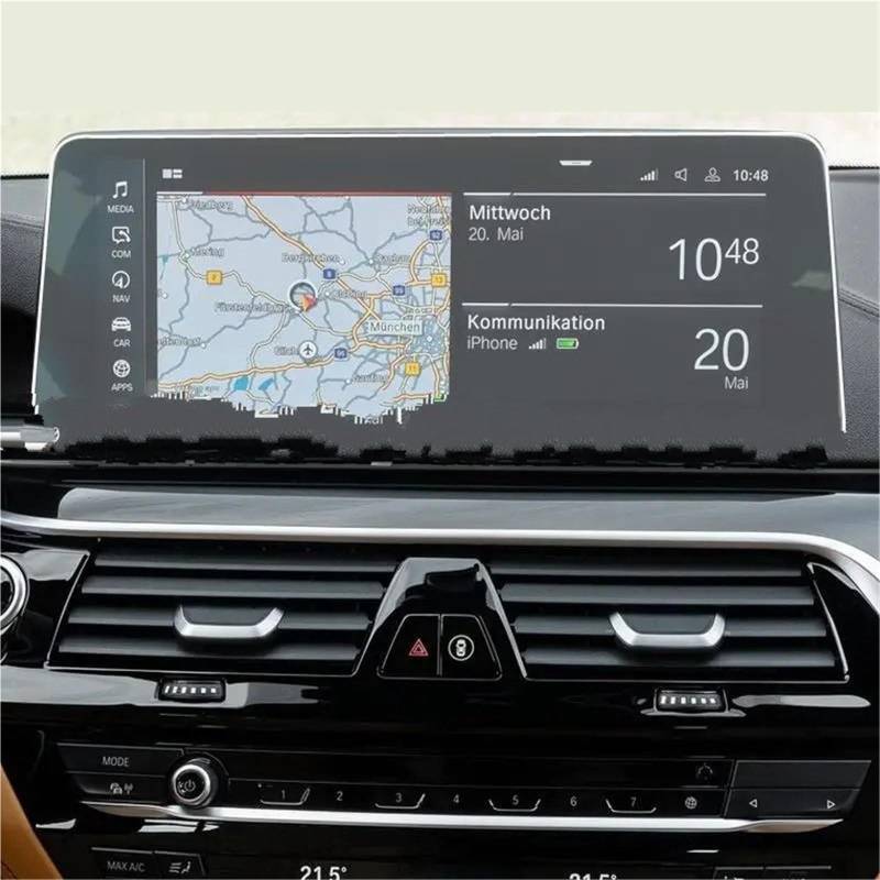 GPS-Navigations-Displayschutz Für G30 Für G31 Für Series5 2021 2022 12,5 Zoll Auto GPS Navigation Film Anti-Scratch Zubehör Gehärtetem Glas Screen Protector von RXRJSU