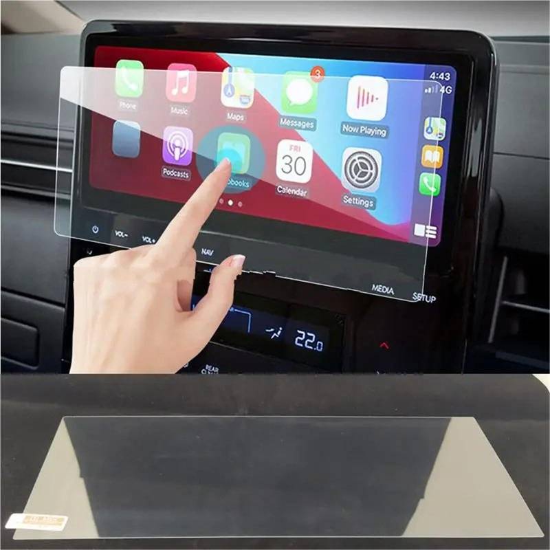 GPS-Navigations-Displayschutz Für Hyundai Für Staria 2022 Auto Infotainment Radio GPS Konsole Navigation Gehärtetem Glas Screen Protector(10.25 inch GPS) von RXRJSU