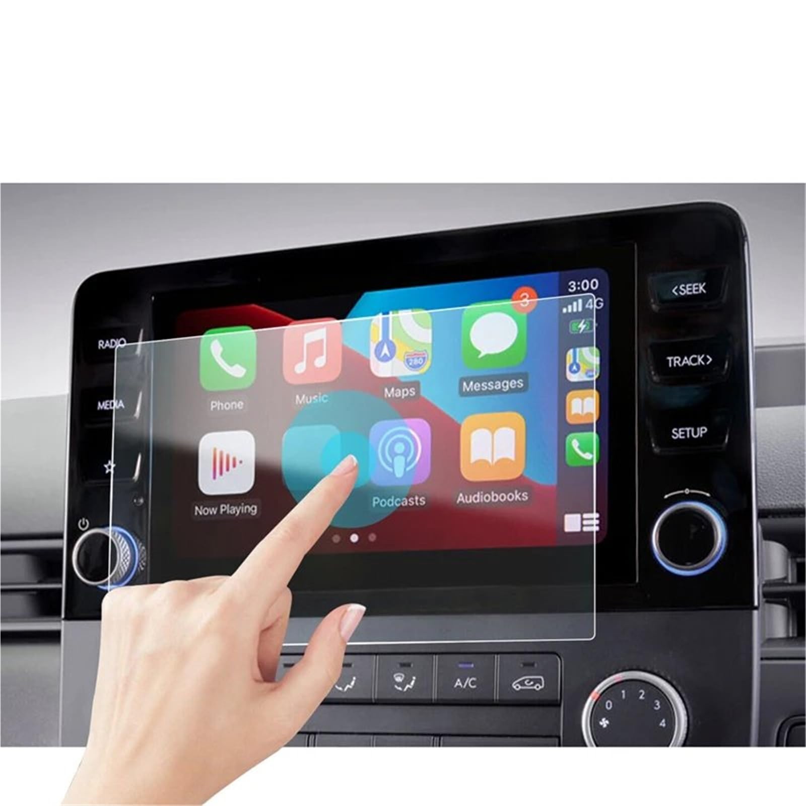GPS-Navigations-Displayschutz Für Hyundai Für Staria Für Elite Für Highlander 2021 2022 Auto Infotainment GPS Navigation Screen Protector Gehärtetem Glas Schutz Film(8 inch) von RXRJSU