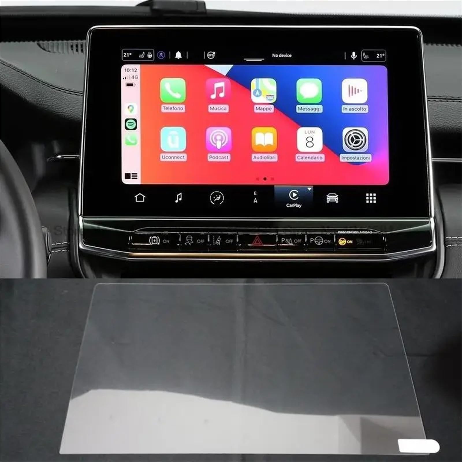 GPS-Navigations-Displayschutz Für Jeep Für Kompass 2021 2022 10,1 Zoll Auto Infotainment GPS Navigation Film LCD Screen Protector Gehärtetem Glas Schutz Film GPS-Navigations-Displayschutz Für Jeep Für Kompass 2021 2022 10,1 Zoll Auto Infotainment GPS Navigation Film LCD Screen Protector Gehärtetem Glas Schutz Film von RXRJSU