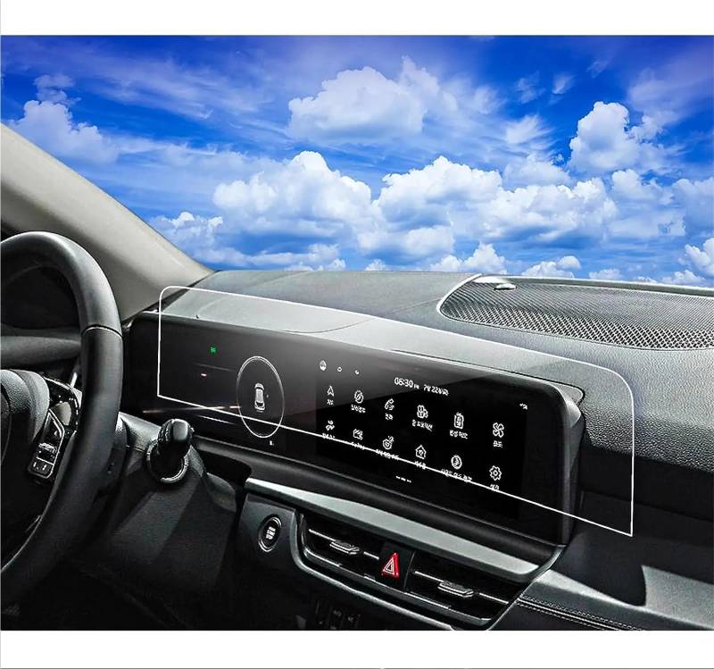 GPS-Navigations-Displayschutz Für Kia Für Seltos 2024 10,25 Zoll Auto LCD GPS Navigation Und Dashboard TPU Bildschirm Film Schutz von RXRJSU